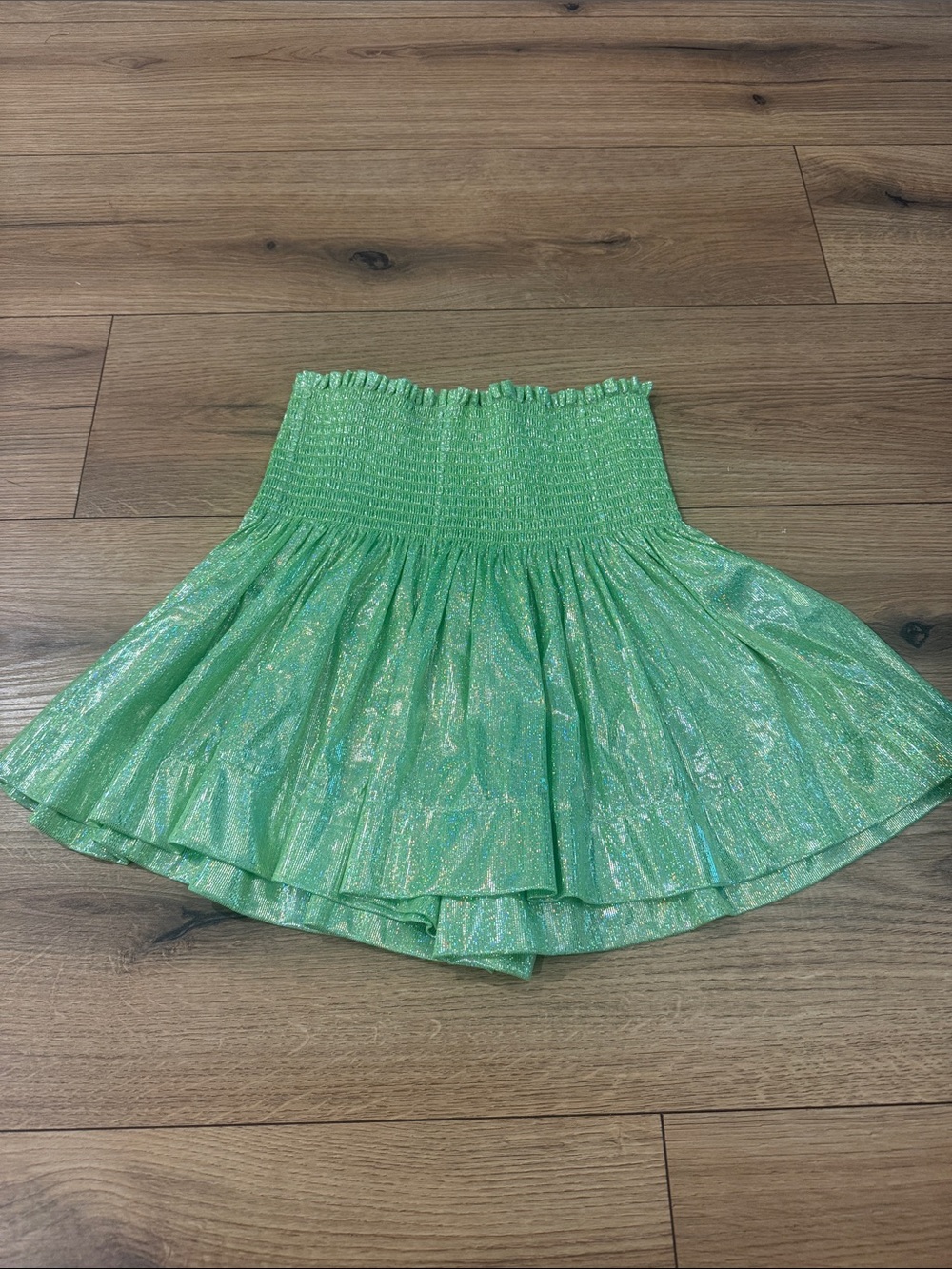 Queen of Sparkles green skort